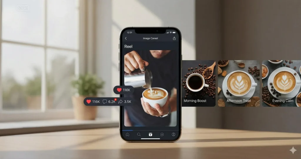 Reel / Carousel hiệu quả