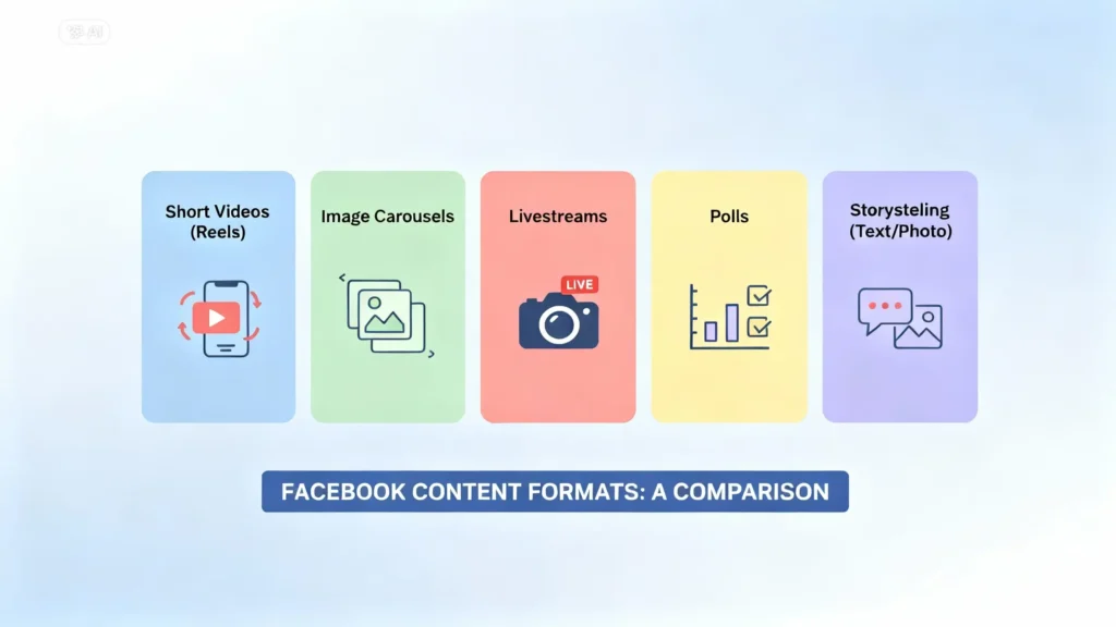 các dạng content Facebook